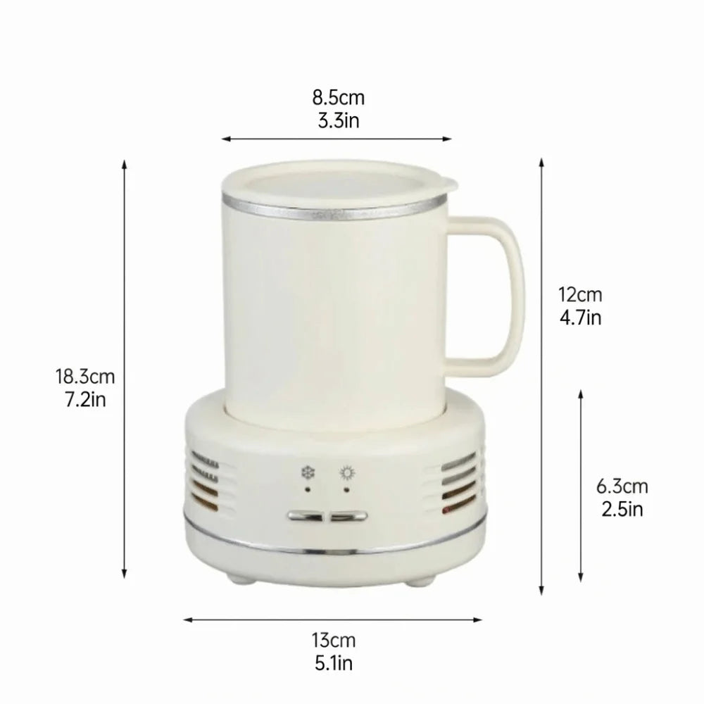 Quick Cooling Cup Compact One-button Switch Cold Warm Food-contact Zpaxo