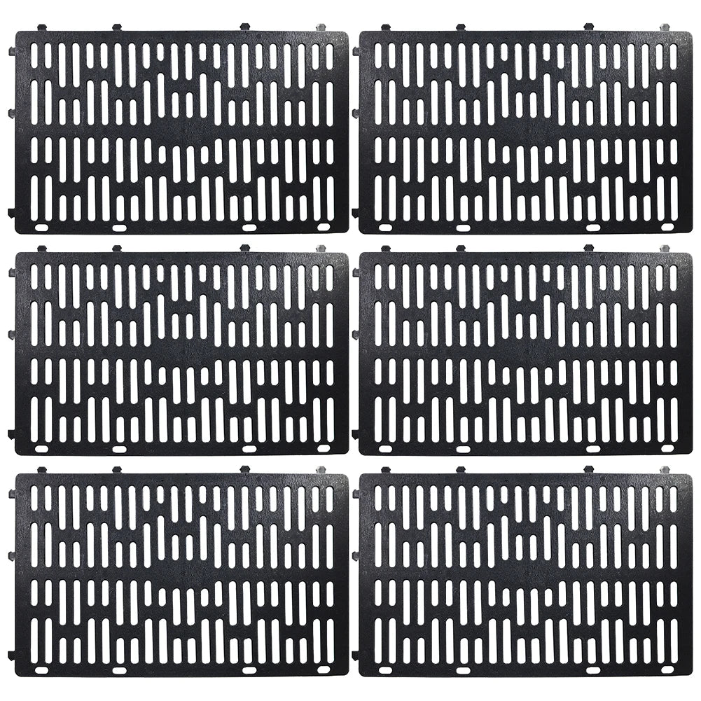 6Pcs Tree Trunk Protector Saplings Guard Cover with Twist Ties Plant Guard Protectors Adjustable for Various Size Trees Plants Zpaxo Black