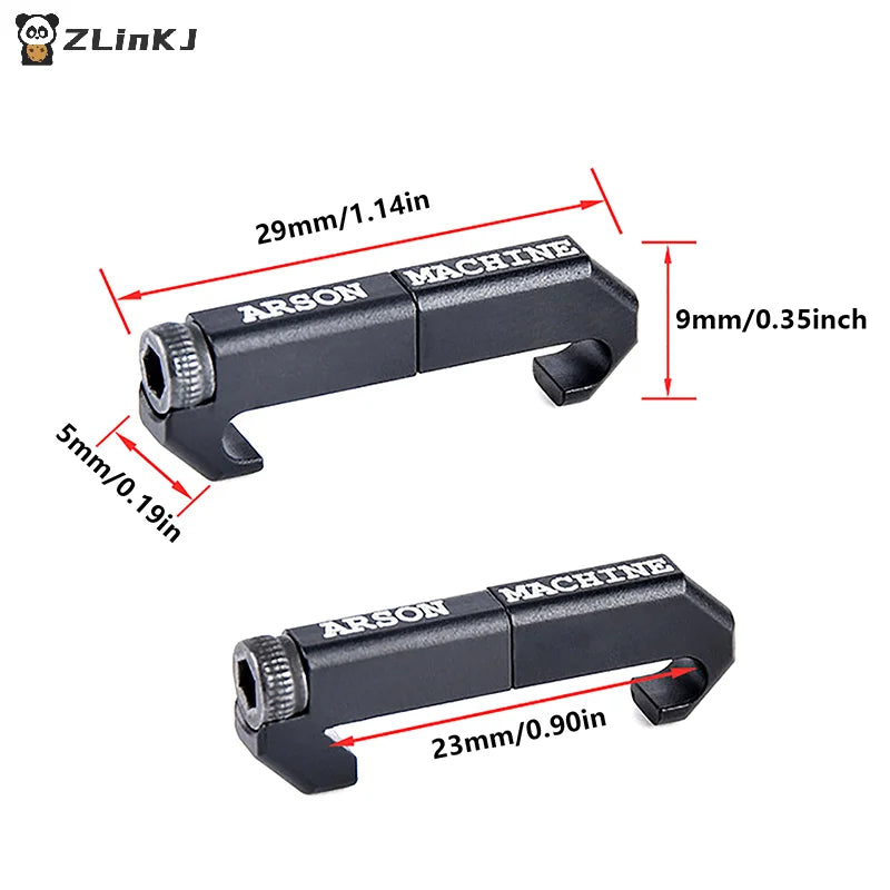 Wire Guide System Cable Management Rail Cover Picatinny Handguard Zpaxo