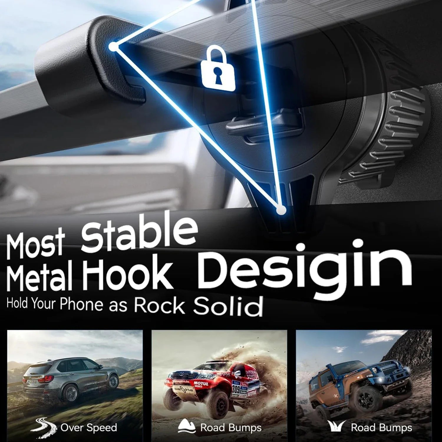 UYUXIO Strong Magnetic Wireless Car Phone Charger Adapter 15W Air