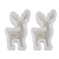 Reindeer Silicone Mold Christmas Themed Candle