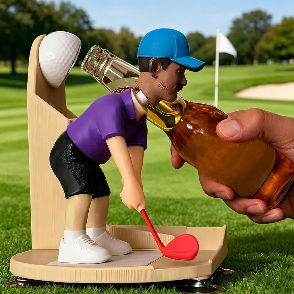 Beer Bottle Opener Manual Golf Swing Lid Remover Hand Beer Bottle Tab Opener for Men Women Dad Husband Golfer Home Kitchen Zpaxo