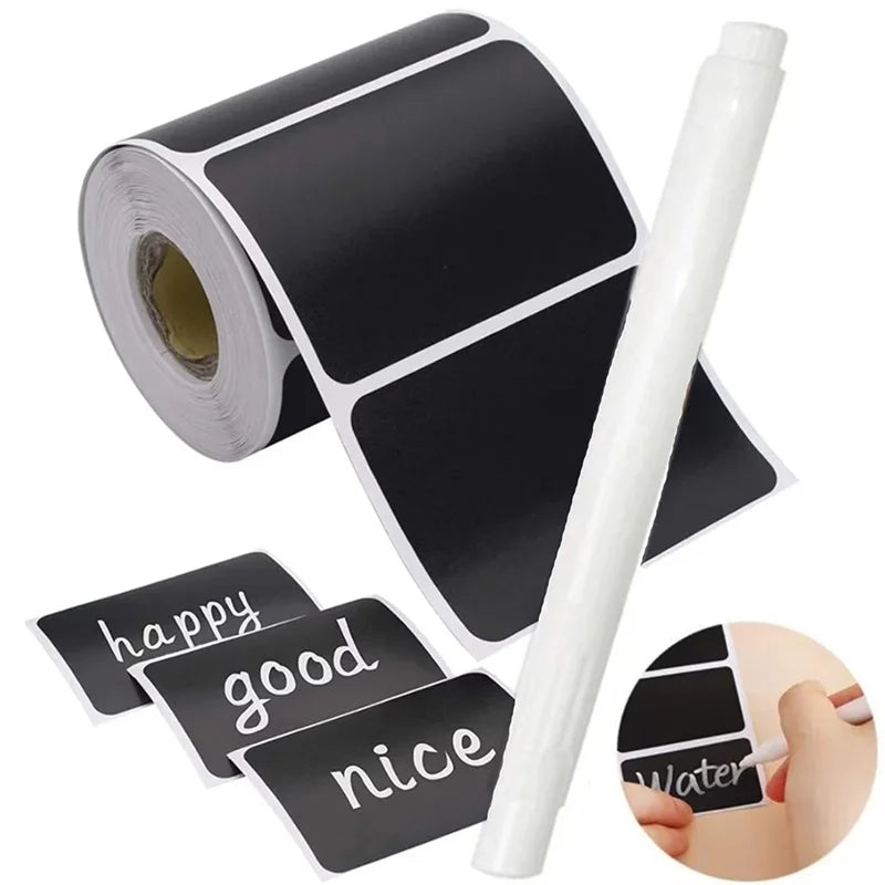Chalkboard Labels Condiment Spice Stickers Household Kitchen Jars