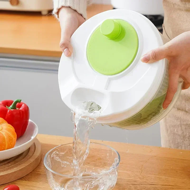 Hot Household Food Grade Vegetable Dehydrator, Kitchen Vegetable Washing and Draining Basin, Fruit and Vegetable Draining Tool Zpaxo