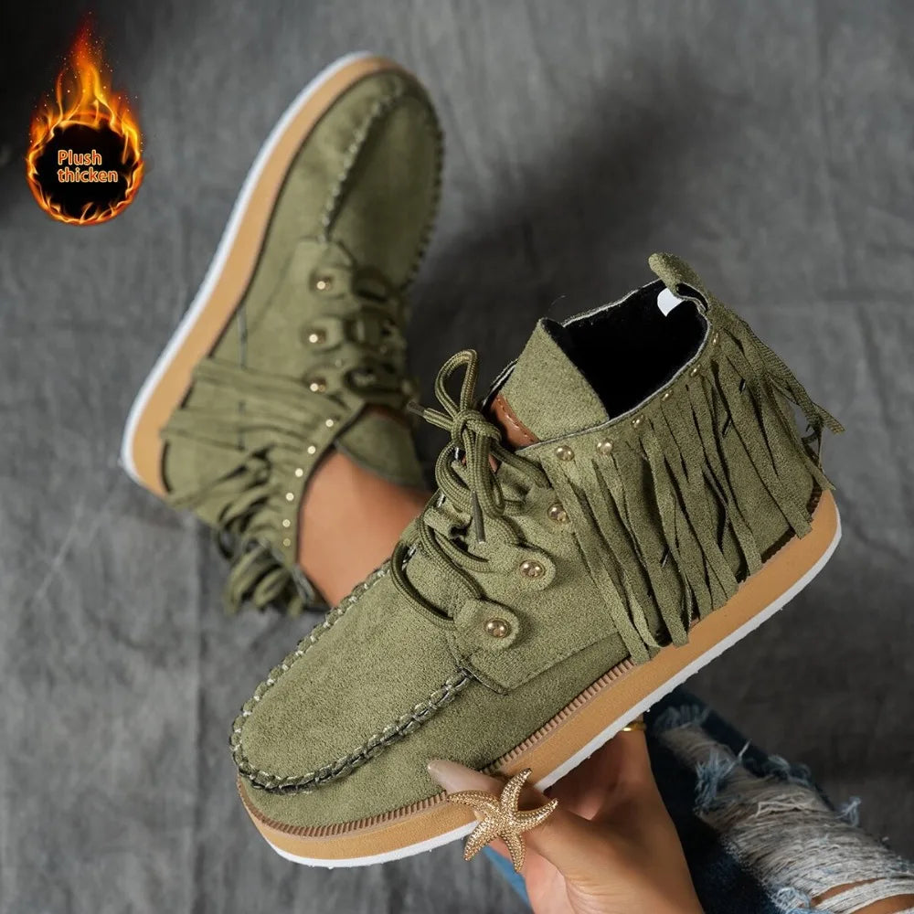 Fashionable Round Toe Comfortable Thick Sole Non Slip Casual Short