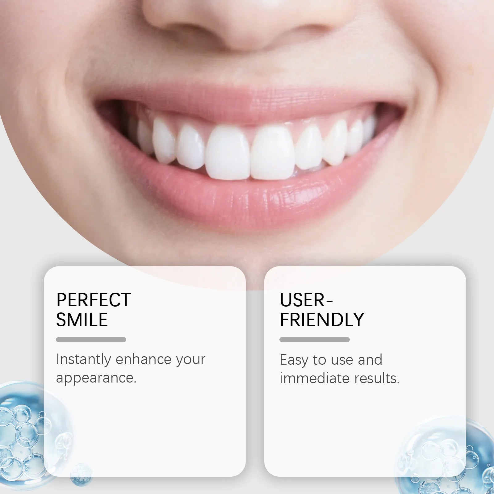 Silicone Temporary Denture Set – Comfort Fit Fake Teeth Upper & Lower Temporary Denture Set Zpaxo