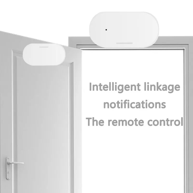 Tuya Zigbee 3.0 Wireless Window Door Gate Detector Google Home Security Alarm System App Control Door Magnetic Sensor Smart Life Zpaxo