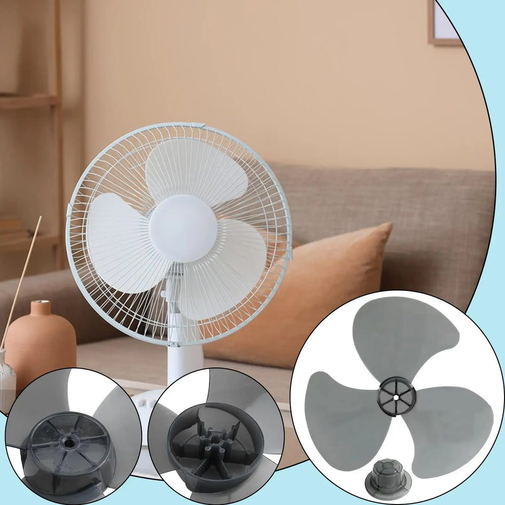 3 Leaf Plastic Fan Blade Universal Standing Pedestal Nut Cover