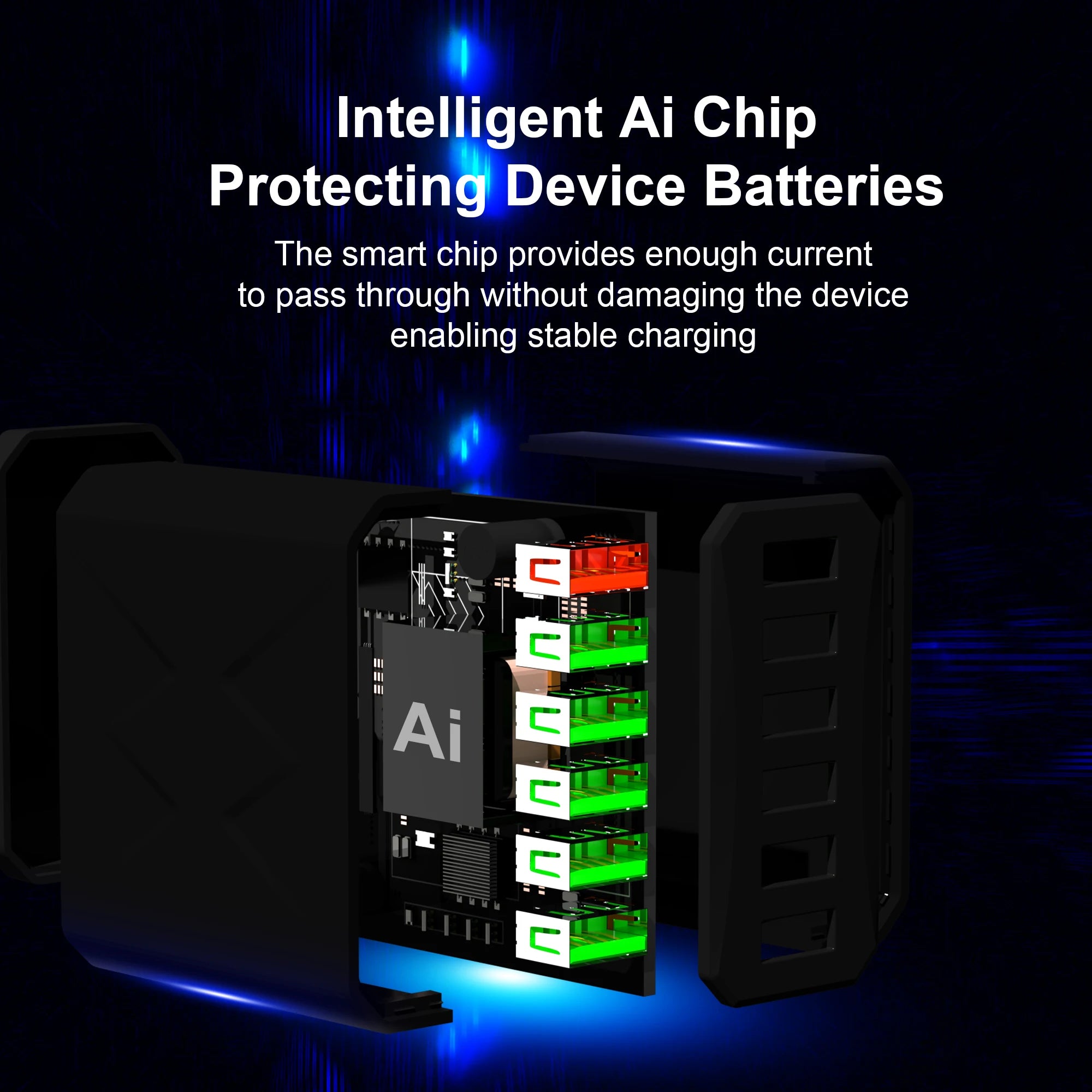 1 Fast Charging Total 65W Wall Travel Charger Adapter Quick Charge 3