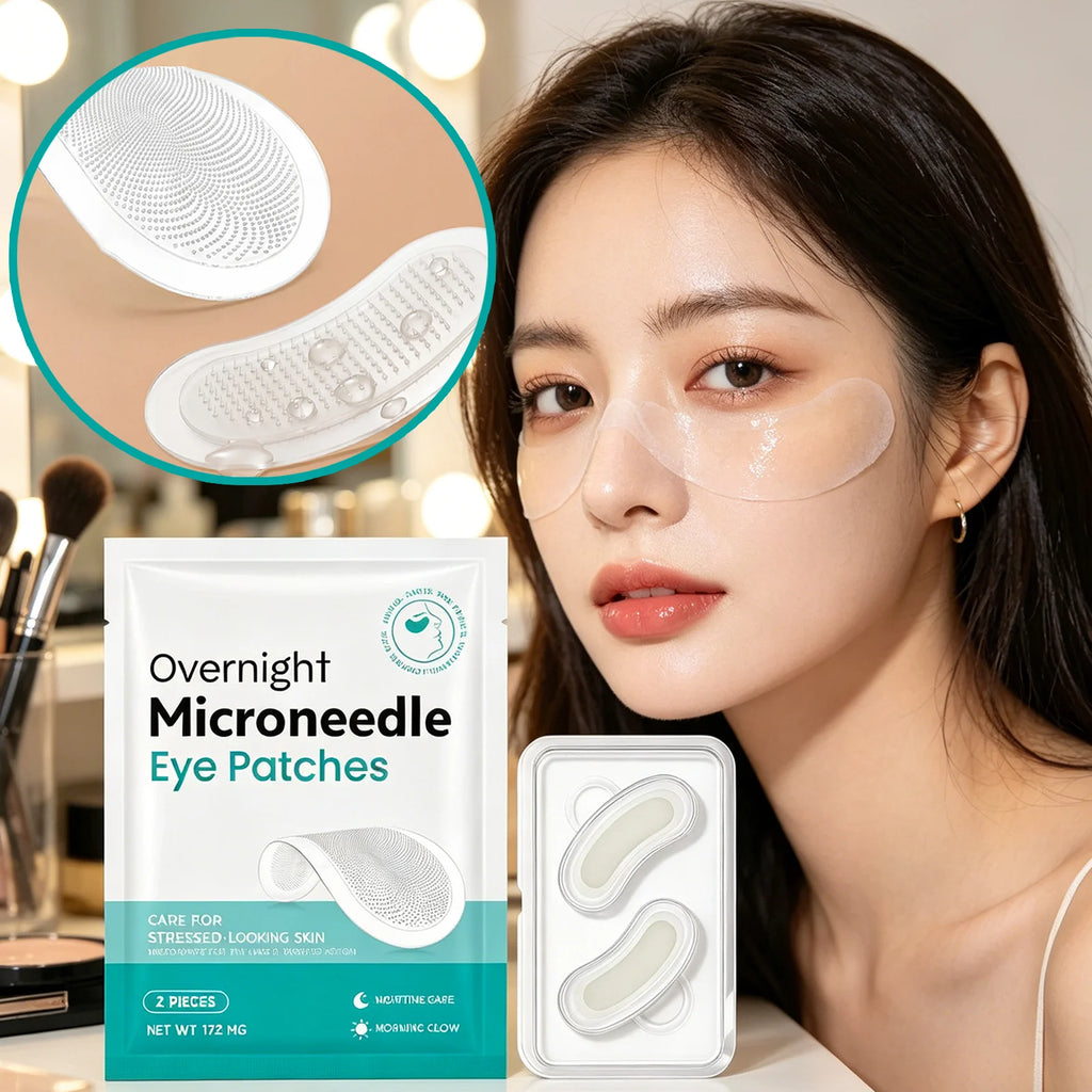 Vitamin E Microneedle Eye Patches 0.25mm Stabilizing Restoring Chapped Skin Care Anti Dryness Skin Nourishment Seasonal Repair Zpaxo