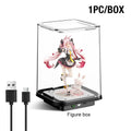 Acrylic Display Cabinet Collecting Characters Blind Box Toys Equipped