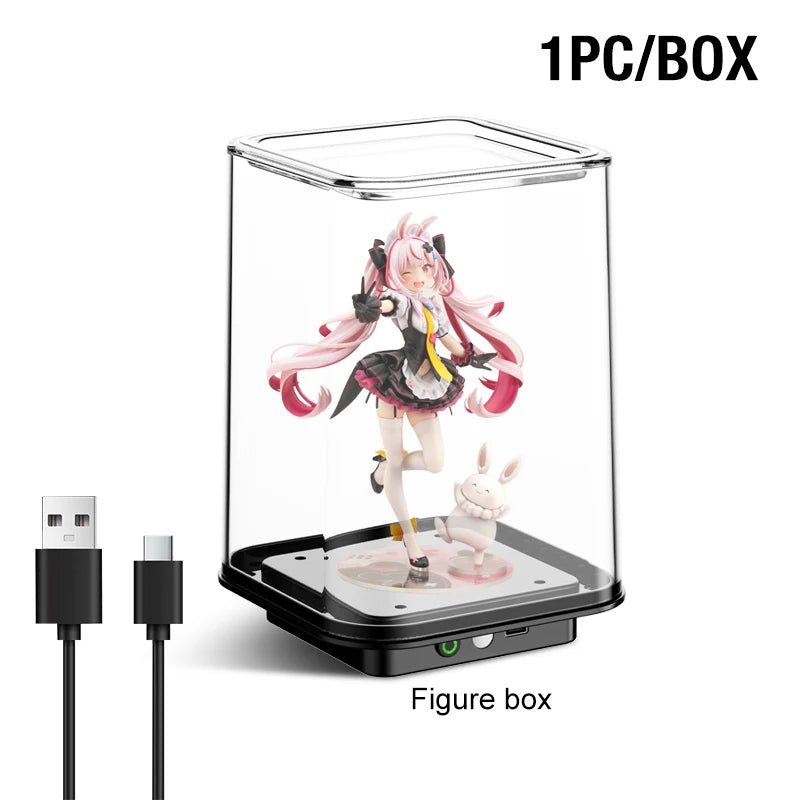 Acrylic Display Cabinet Collecting Characters Blind Box Toys Equipped
