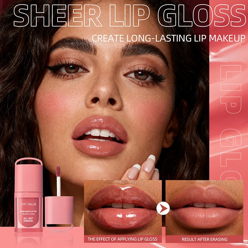 Mirror-finish Lip Gloss Long-lasting Shine Moisturizing Hydrating