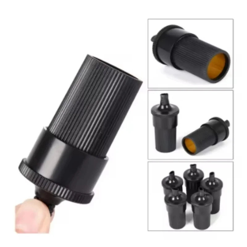 12V24V Car Cigarette Lighter Mother Seat Copper Core DIY Assembly Mother Seat Cigarette Lighter Zpaxo