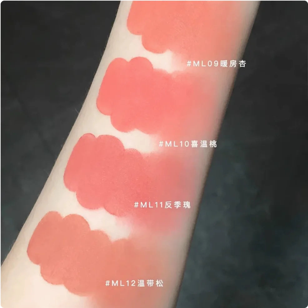 Into You Lipstick Matte Lip Mud Velvet Long Lasting Glaze Natural Zpaxo