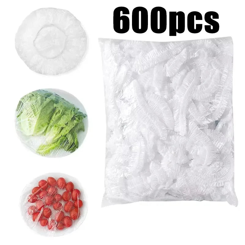 Extra Thick Disposable Plastic Wrap – Stretchable Food Cover Film