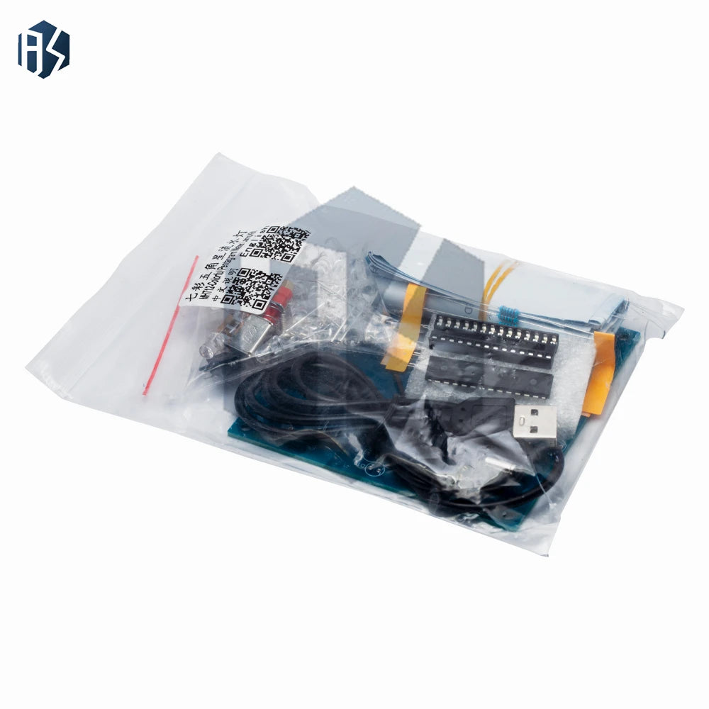 RGB LED Five-Pointed Star DIY Kit – 1/2/3PCS Colorful Light Module, 51 MCU & for Arduino Compatible Zpaxo
