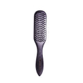 BOOMSLIFE Custom Hard Nylon Bristle Wood Beard Brush for Men Grooming Beard Wood Comb Beard Wooden Handle Men Beard Comb Zpaxo Black color