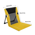 Low Beach Chair Foldable Poolside Lounge Seat Carry Bag Tanning