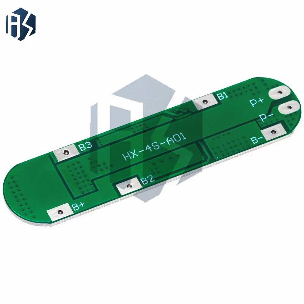 4S 12A Li-ion BMS Board 14 8V Discharge 16 Charging Fits 3 7V 18650 Zpaxo