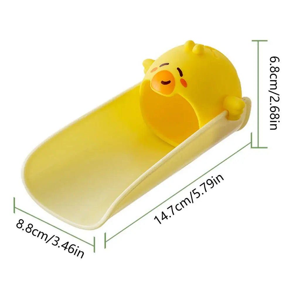 Cartoon Animal Faucet Extender for Kids – Baby Hand Washing Kids Faucet Extender Zpaxo Yellow