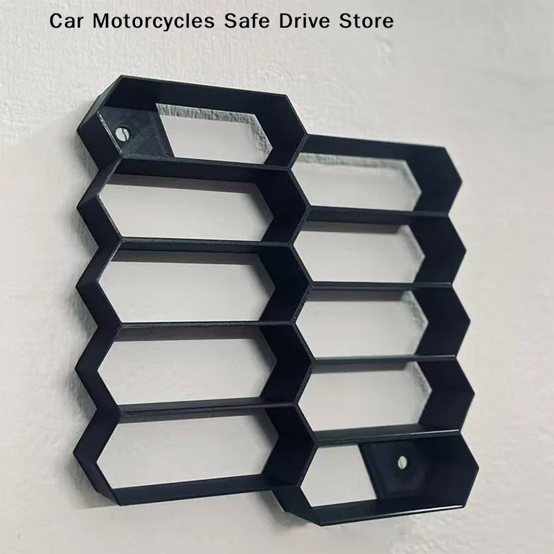 CM3D Printing Car Model Display Rack Creative 10 Grids Cars Storage