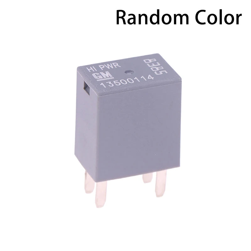 1Pcs GM 13500114 4pins Automotive Relay 12V DC Multi-Use Car Relay for Air Conditioner Fan Oil Pump Zpaxo