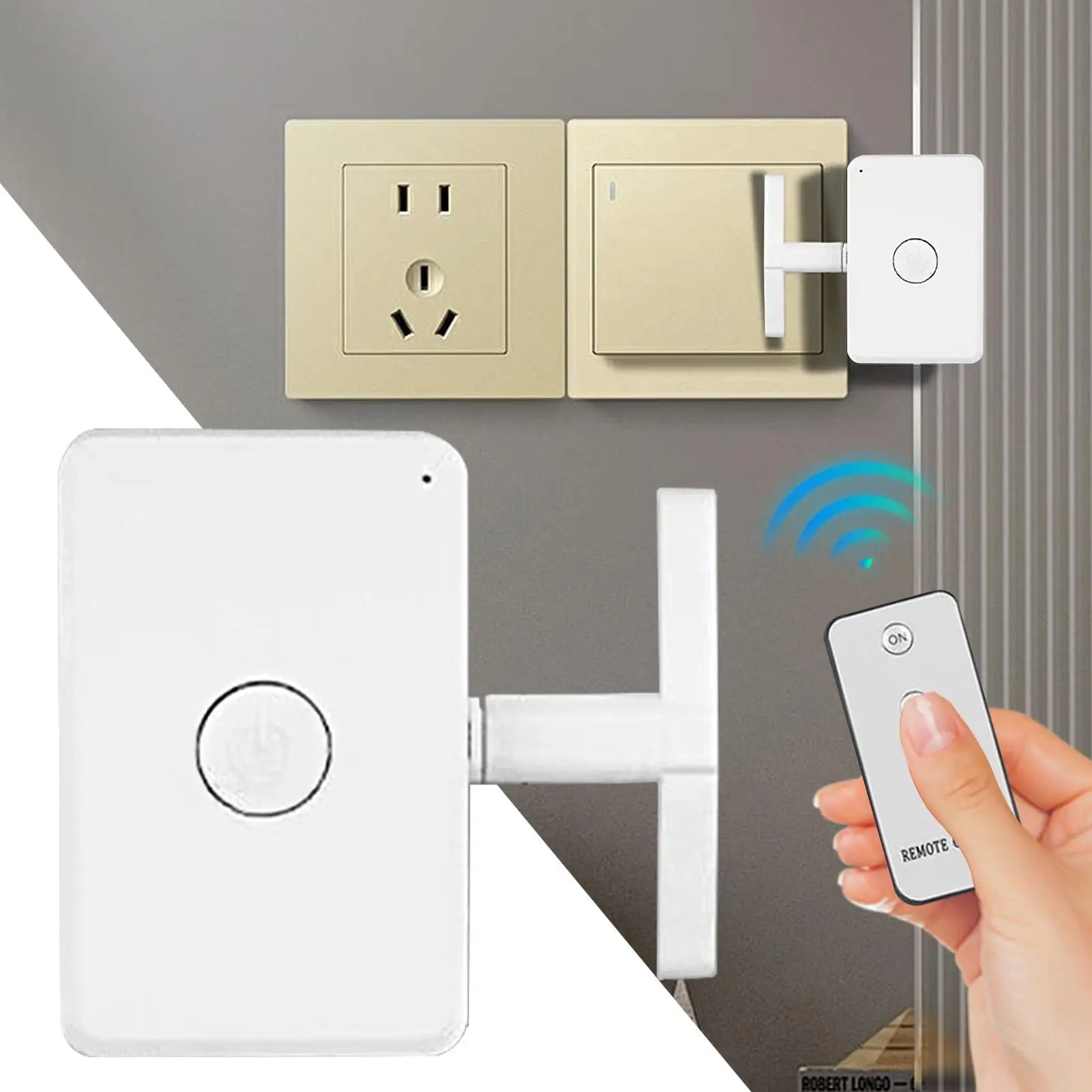 Smart Home Button Wireless Buttons No Wiring Required 10 Meters