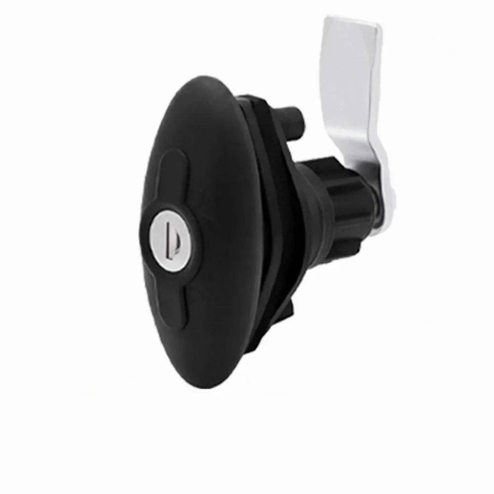 T-handle Lock RV Cabinet Door Ellipse Model Black Caravan Furniture Zpaxo Style A