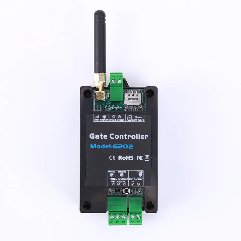 GSM Gate Opener Relay Switch Remote Controller Call 850 900 1800