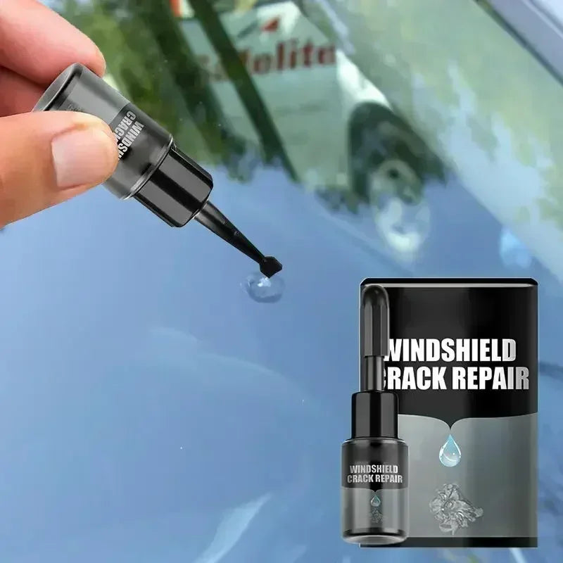 Windshield Repair Kit – Crack & Scratch Restore Fluid + Curing Film