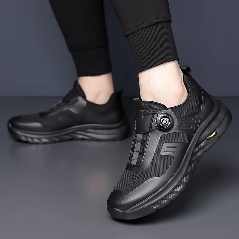 Men's Casual Sneakers Luxury Trainer Shoes Breathable Race Running