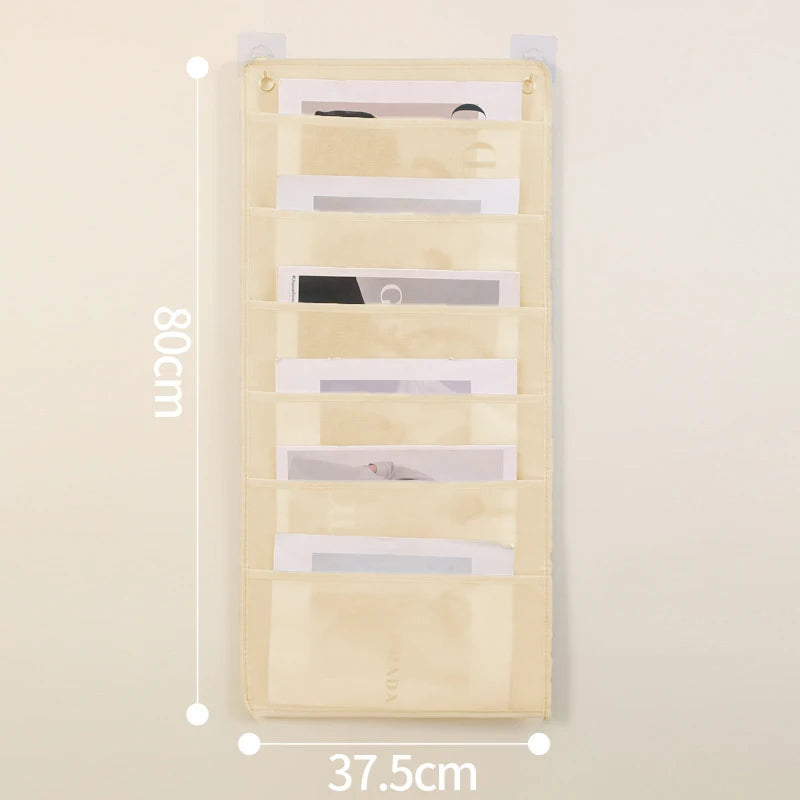 MOxford Cloth Document Hanging Storage Bag Office File Organizer
