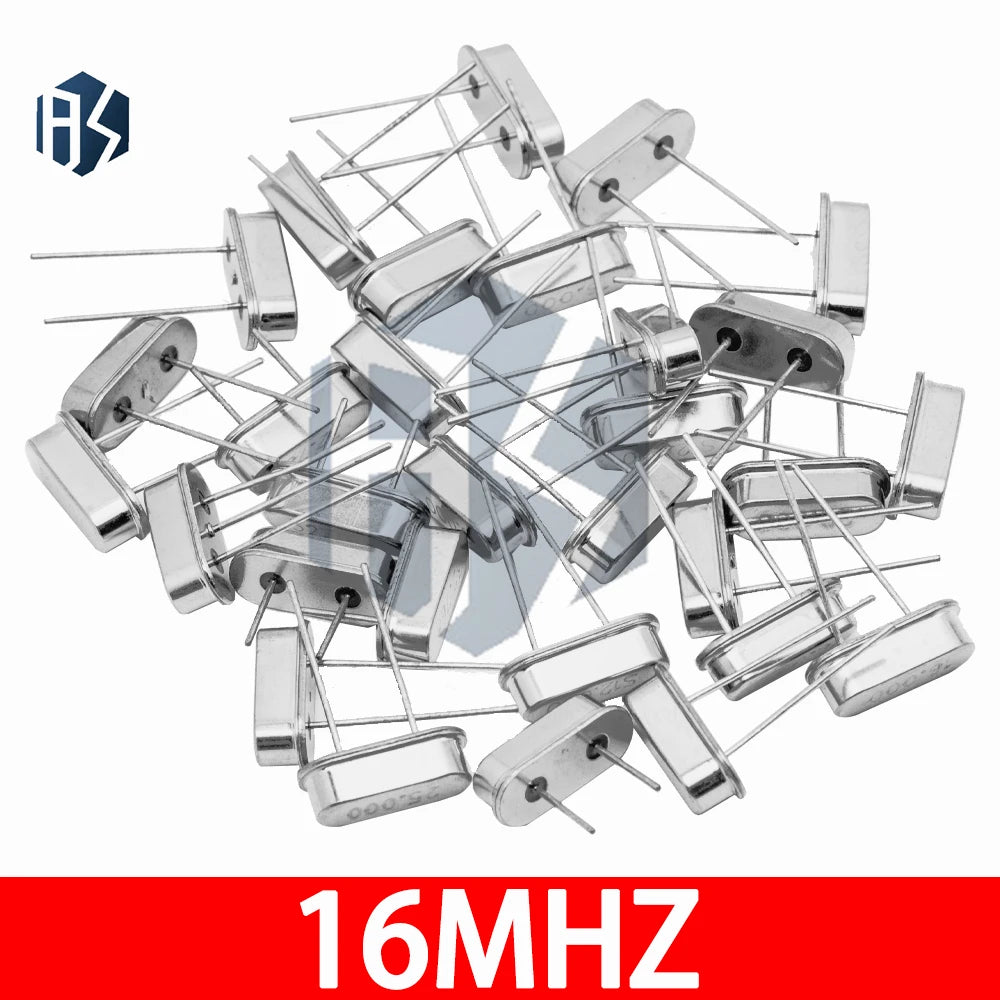10 HC-49S Through Hole Quartz Crystal Resonator 32 768KHz 4MHz 25MHz Zpaxo