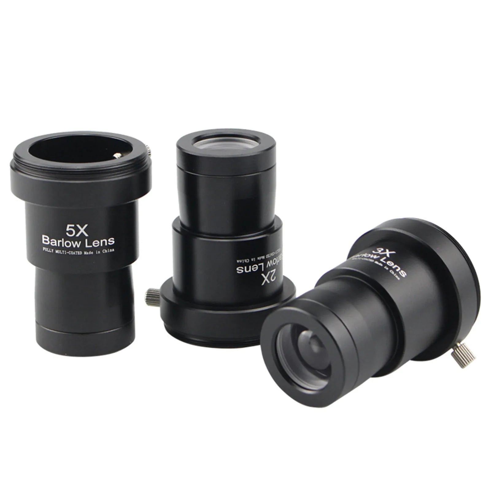 2X 3X 5X Astronomical Telescope Barlow Lens Metal Fully Coated Focal