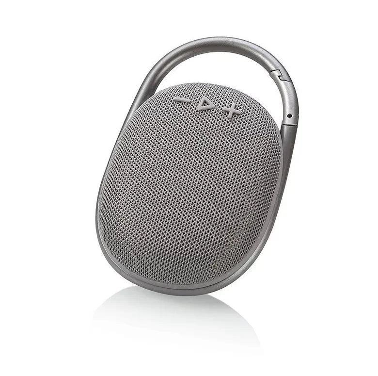 Portable Outdoor Mini Bluetooth Speaker CLIP4 Hanging Clip Creative Zpaxo GRAY