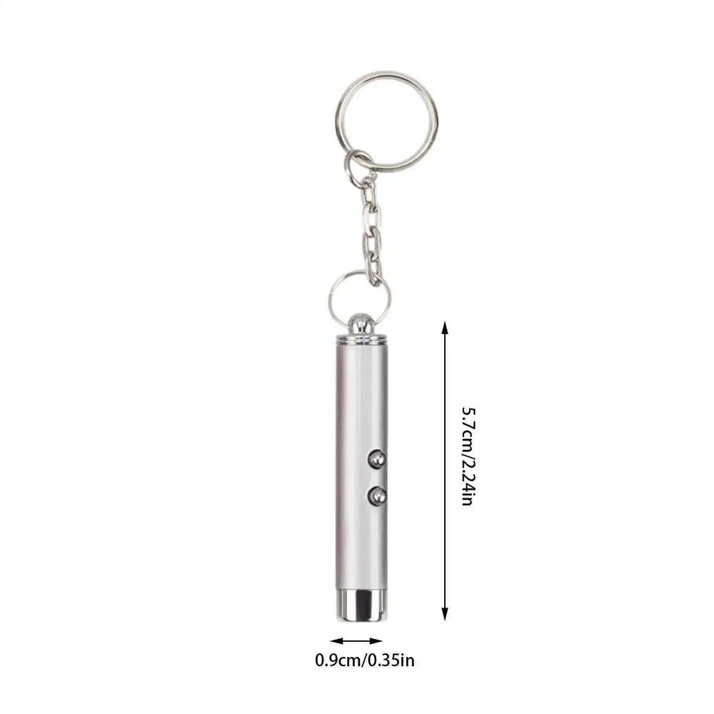Funny Cat Chaser Pointer Toy Pen Chasing Supplies Green LED Light