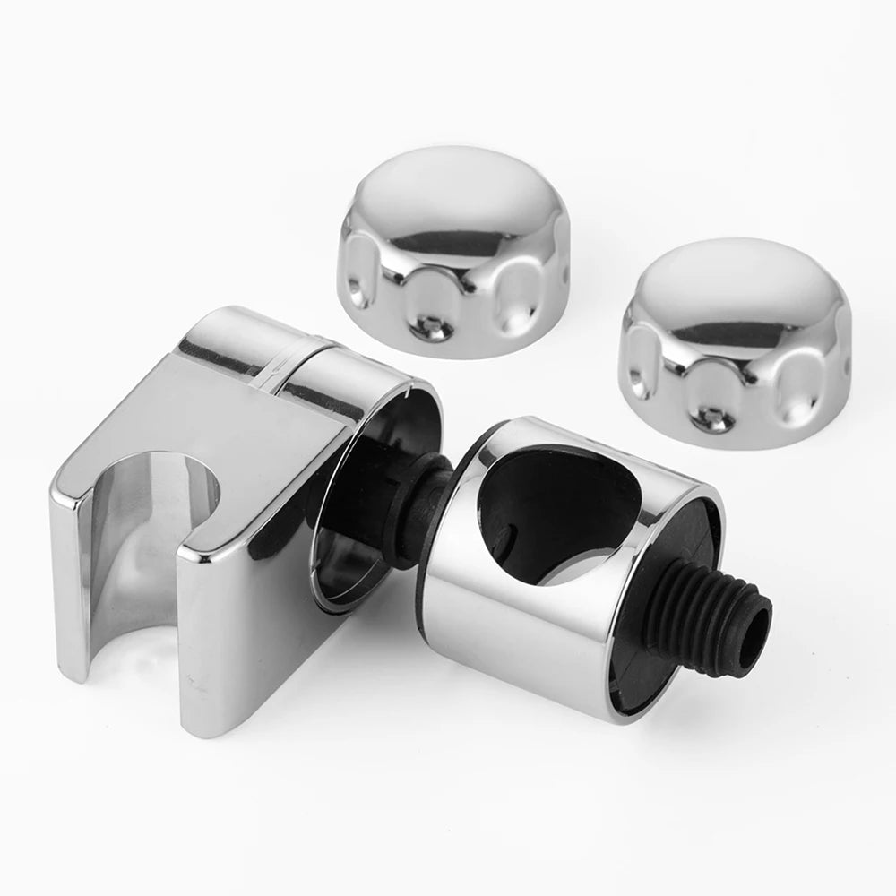 1/2PC Shower Head Holder Bathroom Shower Rail Bracket Universal Handheld Adjustable Bathroom Accessories Hose Riser Slider Clamp Zpaxo