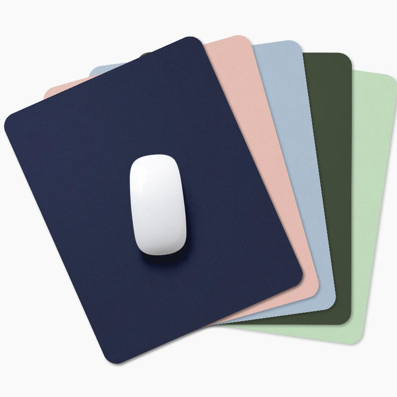 Anti-slip Mouse Pad PU Leather Gaming Mice Mat Desk Cushion Universal