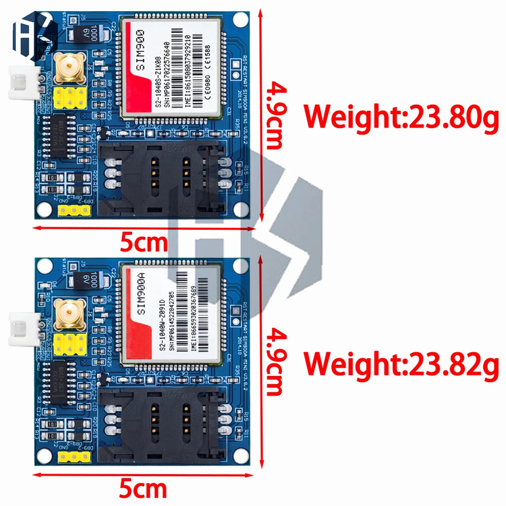 SIM900A GSM GPRS Wireless Module V4 0 Dual-band 900 1800MHz Antenna Zpaxo