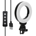 LED Dimmable Light Selfie Fill Clip Live Video Laptop Tablet