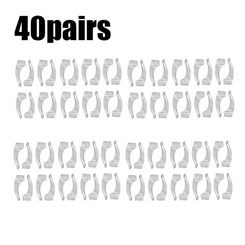 Silicone Anti-Slip Eyeglass Ear Hooks – Secure Glasses Holders