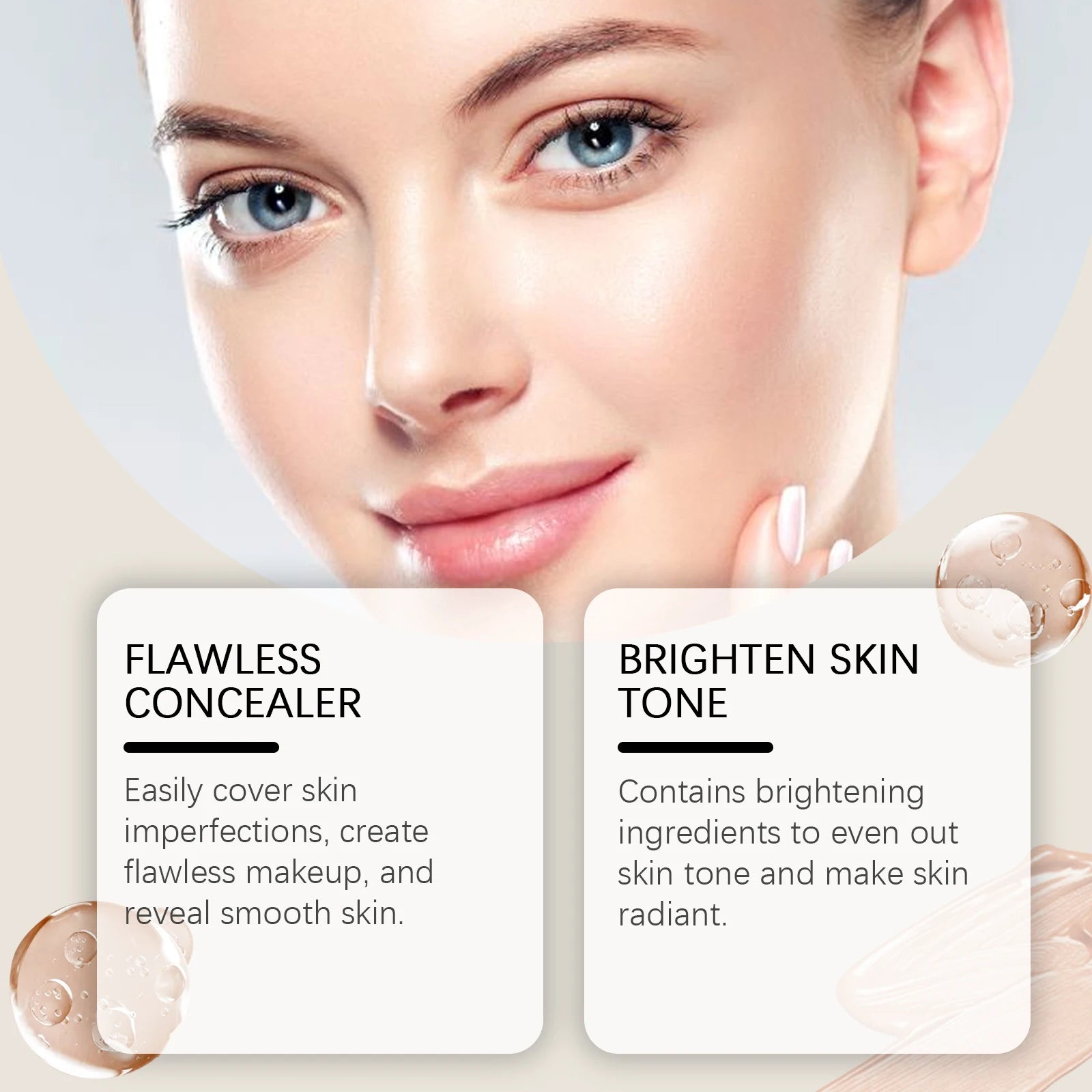 Hoygi Centella Asiatica BB Cream – Full Coverage Concealer 50g Concealer BB Cream Zpaxo