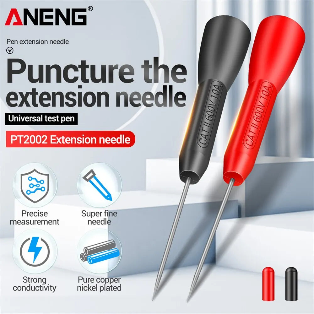 ANENG PT2002 Insulation Multimeter Test Probe 10A 600V Lead Piercing