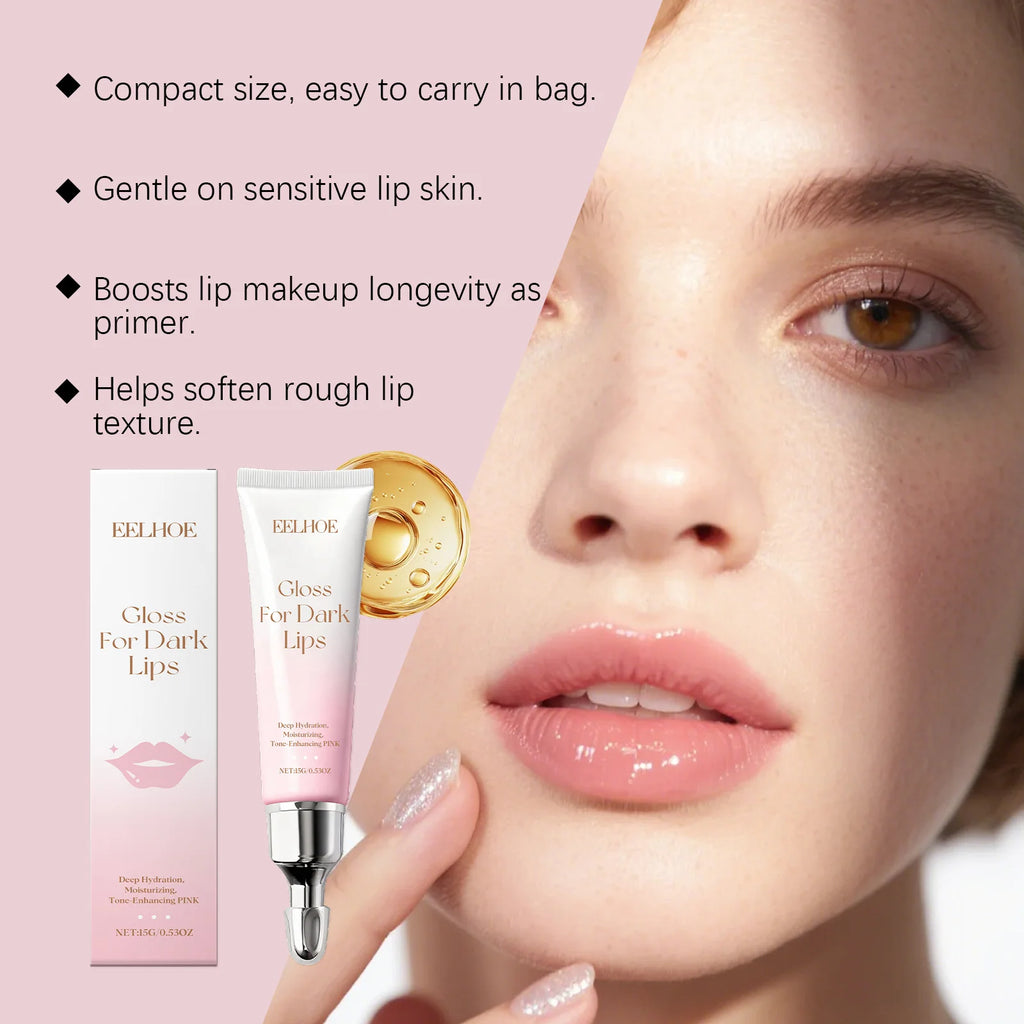 Lip Oil Hydrating Repair Serum Vitamin C & Lemon Oil Infused For Dry Chapped Lips Care Long Lasting Moisturizing Glossy Finish Zpaxo