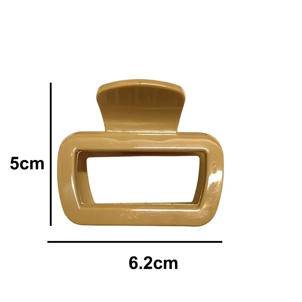 Flexible Unsnappable Hair Claw Clips Soft Silicone Non-Slip Shark Clip Anti Collision Protection Comfortable Ponytail Hairpins Zpaxo
