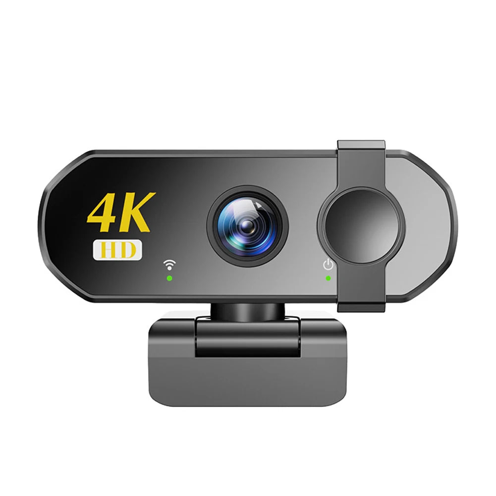 Fanmuran 4K USB Webcam – Auto-Focus, 120° Wide Angle 4K USB Webcam Zpaxo Red