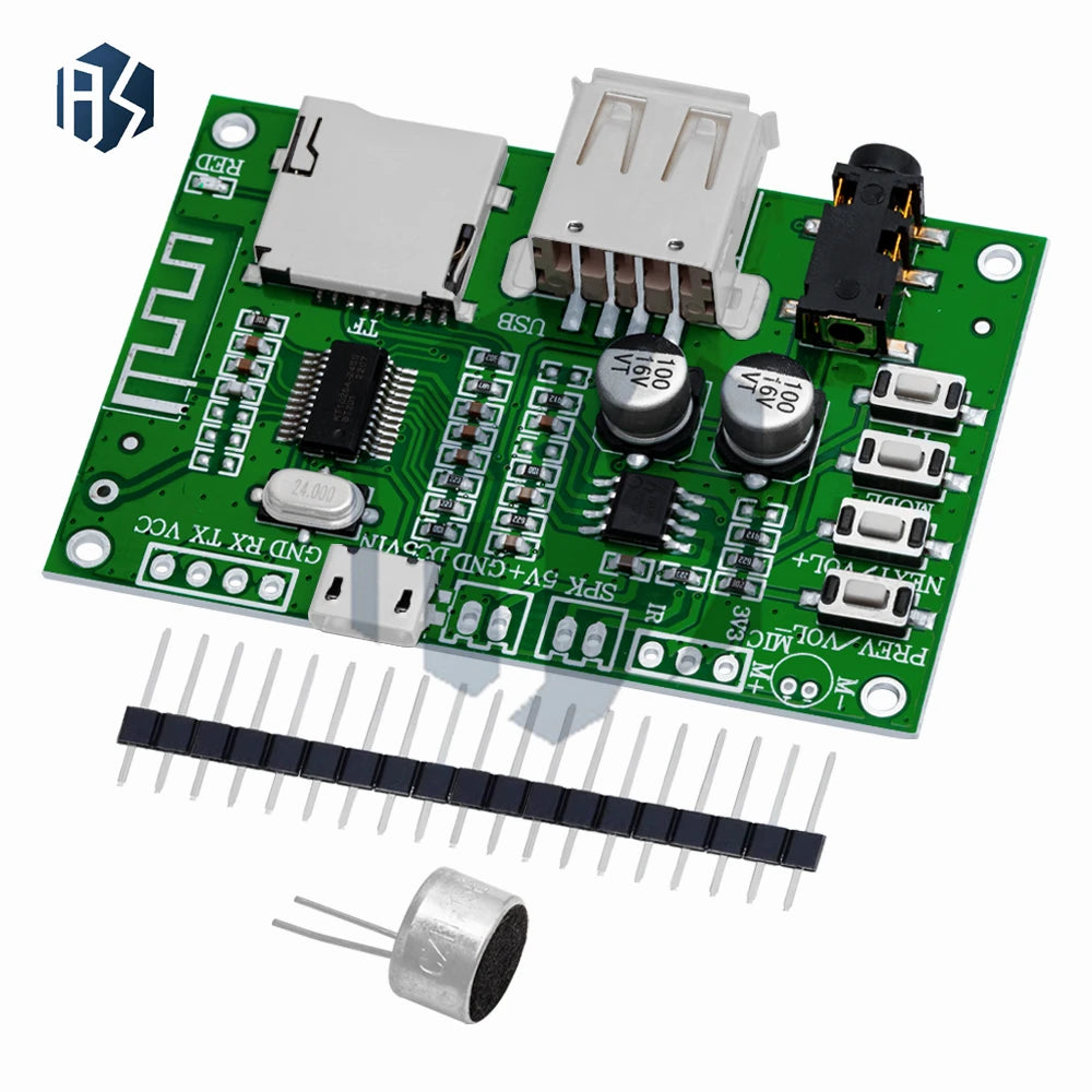 BT201 dual-mode 5.0 Bluetooth receiving module Lossless audio amplifier Board car speaker DIY headset TF card U disk Zpaxo