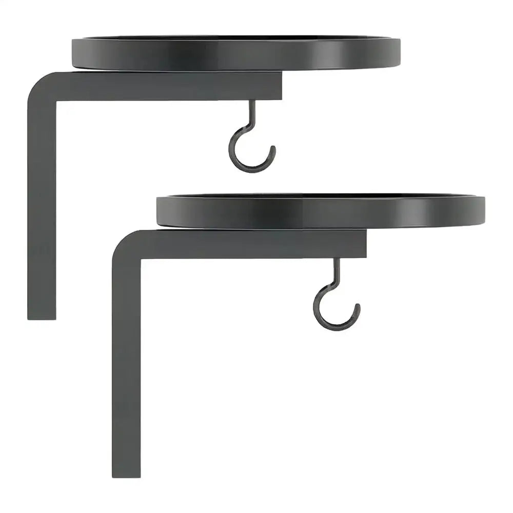 Wall Plant Shelf Heavy Duty Metal Hanger Stand Hooks Space Saving
