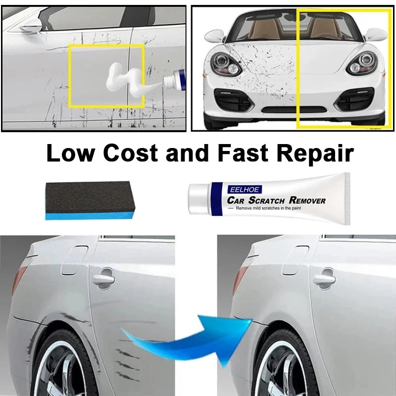Car Wax Scratch Repair Polishing Auto Body Grinding Compound Anti Zpaxo